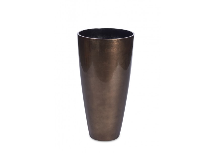 VITA VASE Ø39 H75 BRONZE