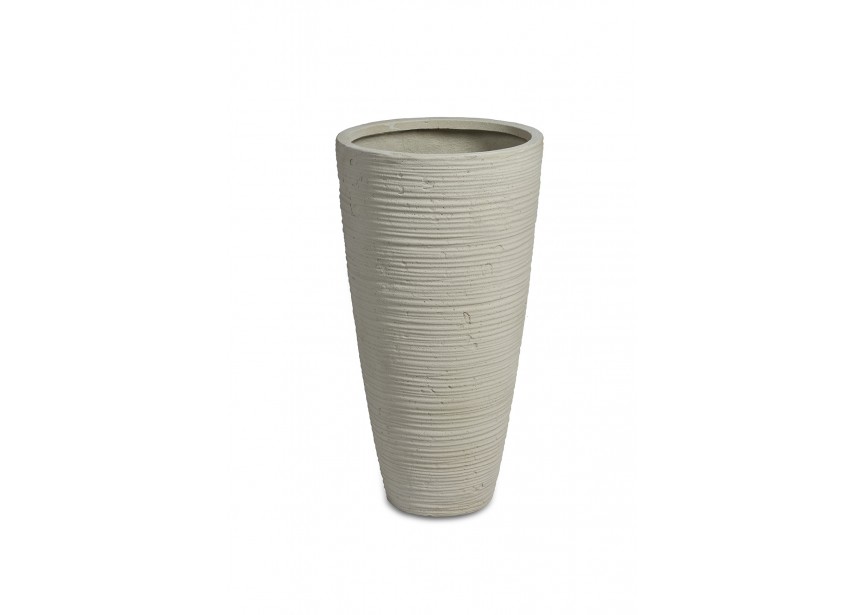 VASE Ø57 H120 WHITE WASHED