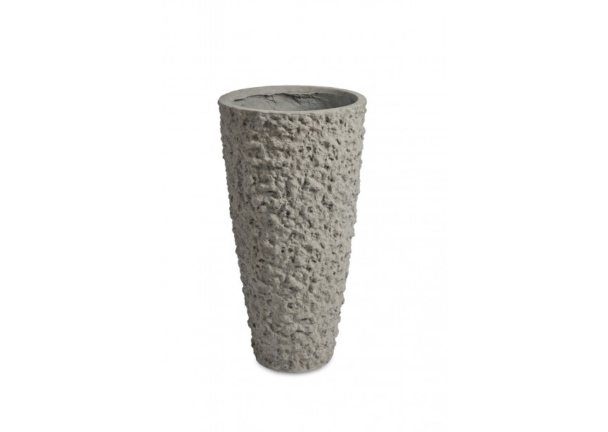 VASE Ø57 H120 LAVA GREY