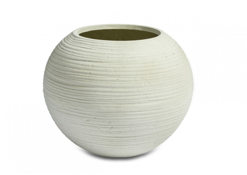 BOWL Ø50 H40 WHITE WASHED