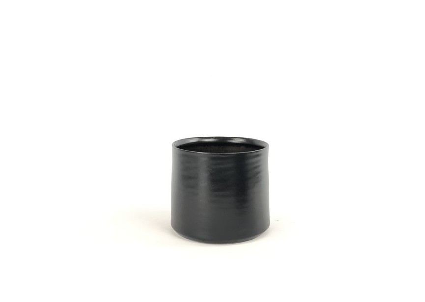 FLOWERPOT  Ø16 H14 BLACK