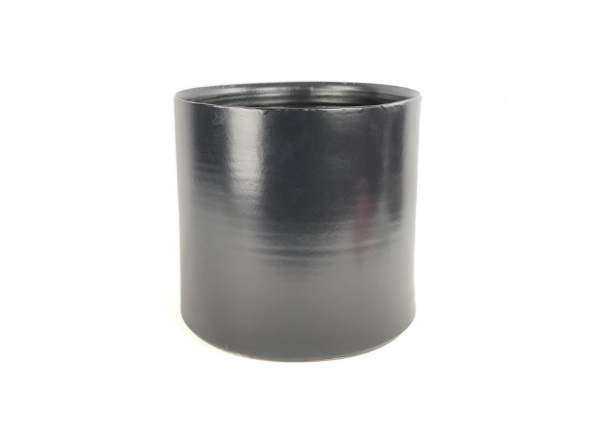 FLOWERPOT  Ø40 H35 BLACK