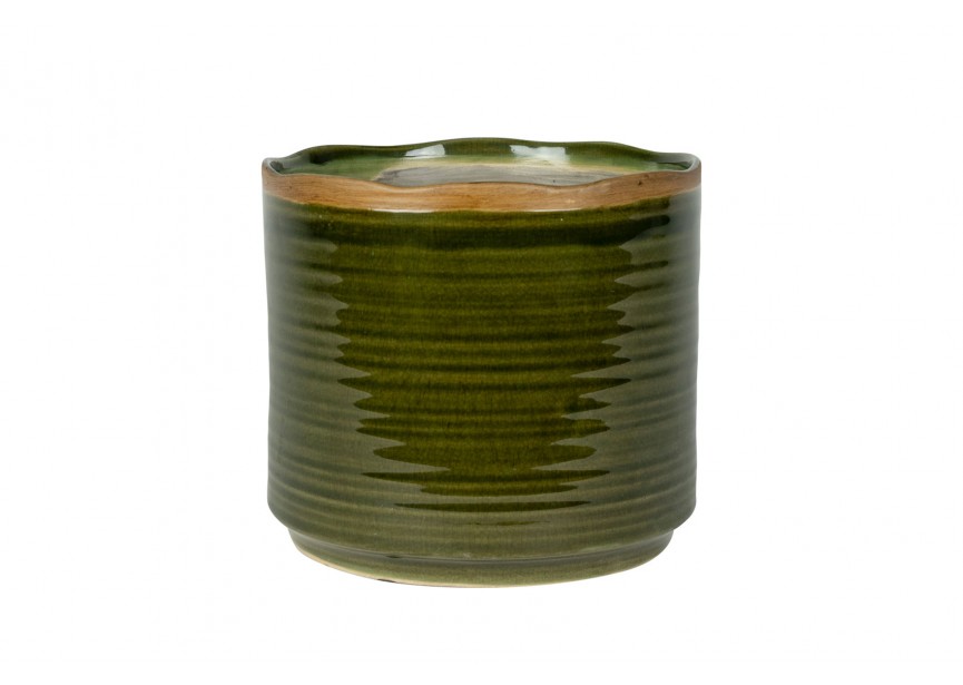 JORDY POT Ø18 H15 FOREST GREEN