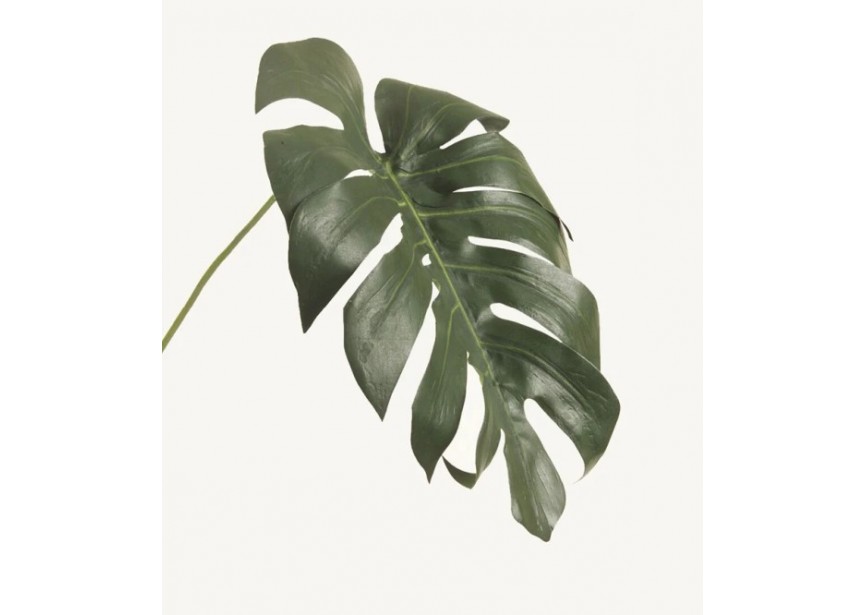 MONSTERA LEAF S 55CM DK GREEN