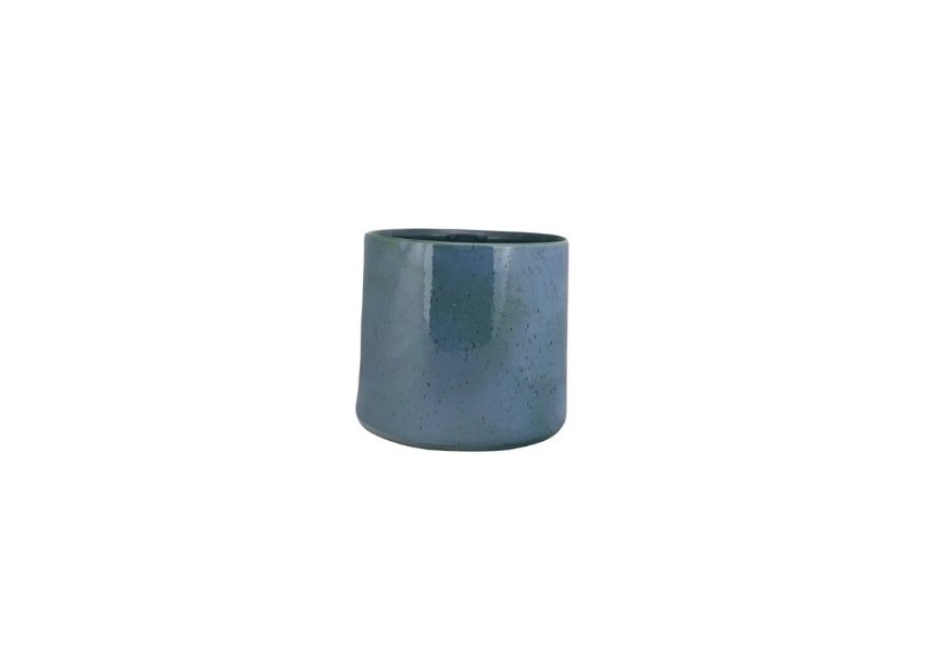 FLOWERPOT  Ø40 H35 BLUE