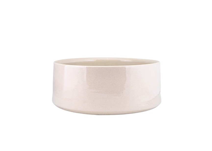 FLOWERPOT BOWL Ø37 H15 REACTIV BEIGE